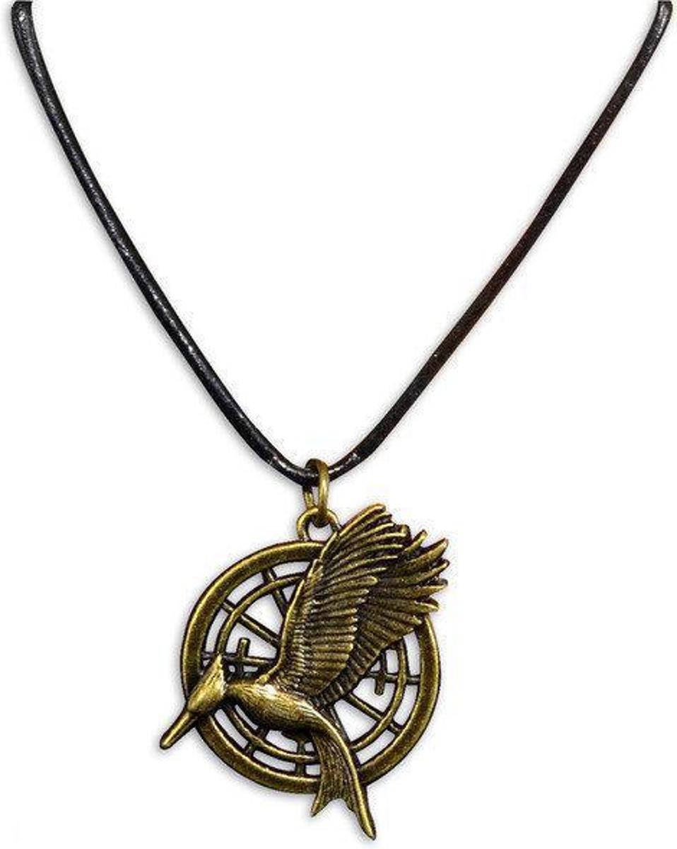 The Hunger Games ketting | Mockingjay | Catching Fire | Halsketting | Jennifer Lawrence | Necklace | Goud | Zilver